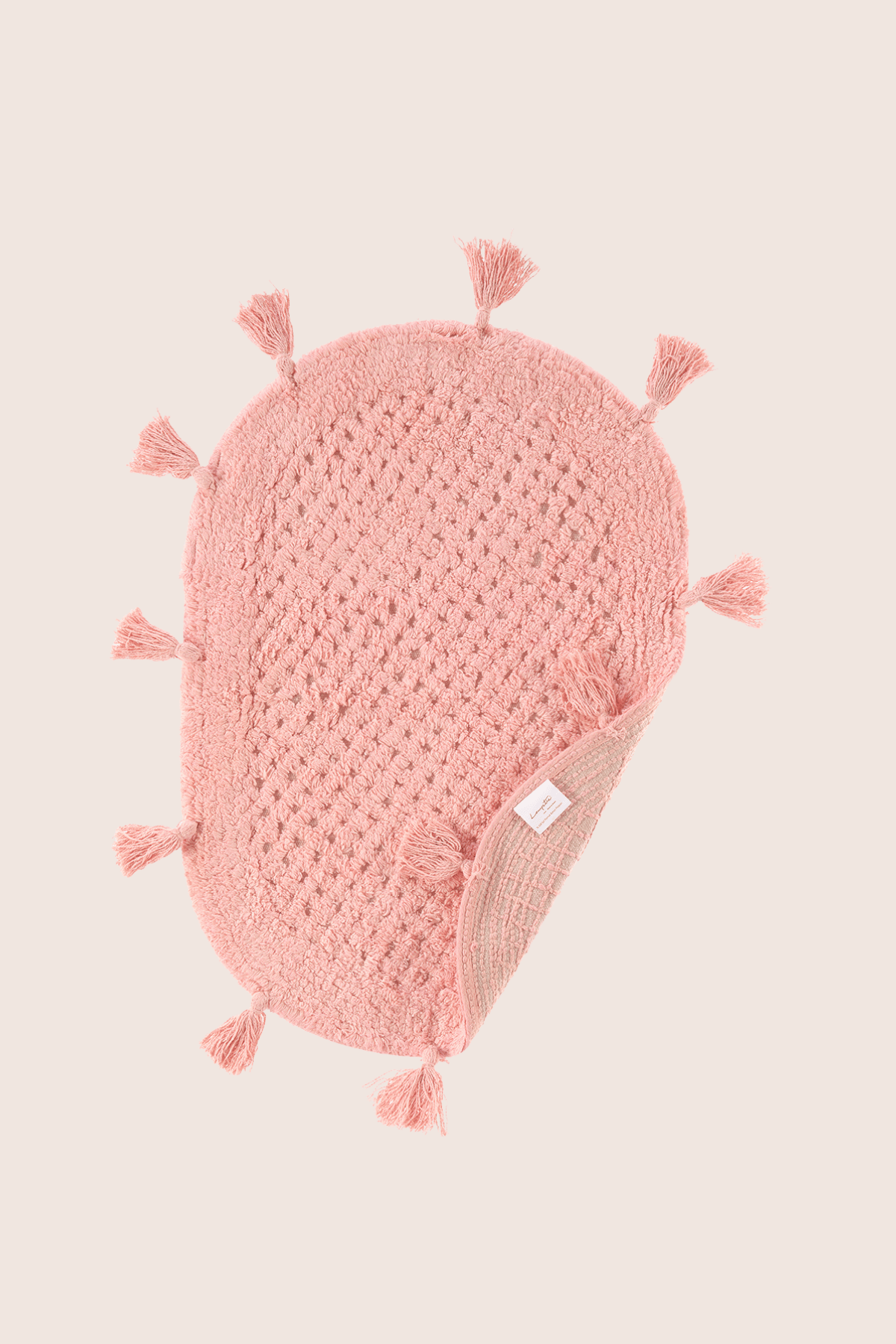 İRYA-Lampetie | Elora Tekli Banyo Paspası 40X60 Pembe-Paspas-4-Milagron.com