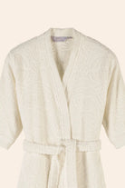 Liana %100 Pamuk Kadın Bornoz Milk