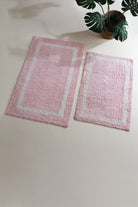 İRYA-Liberte 2’Li Takım Banyo Paspası %100 Pamuk 40X60 + 60X90 Pembe-Paspas-1-Milagron.com