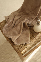 İRYA-Lindy Bambu Banyo Havlusu 70x140 Cm Bej-Havlu & Peştamal-2-Milagron.com