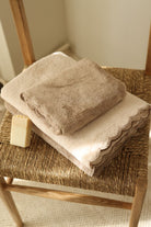 İRYA-Lindy Bambu Banyo Havlusu 70x140 Cm Krem-Havlu & Peştamal-2-Milagron.com