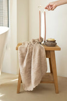 İRYA-Lindy Bambu El Havlusu 50X90 Cm Bej-Havlu & Havlu Setleri-2-Milagron.com