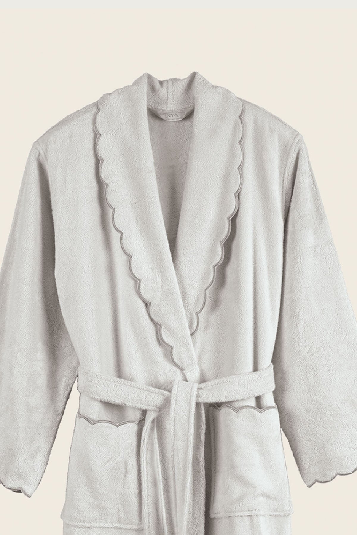 İRYA-Lindy Bambu Kadın Bornoz Cool Gray-Bornoz-2-Milagron.com