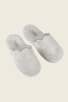 Lindy Bambu Kalın Tabanlı Havlu Terlik Cool Gray