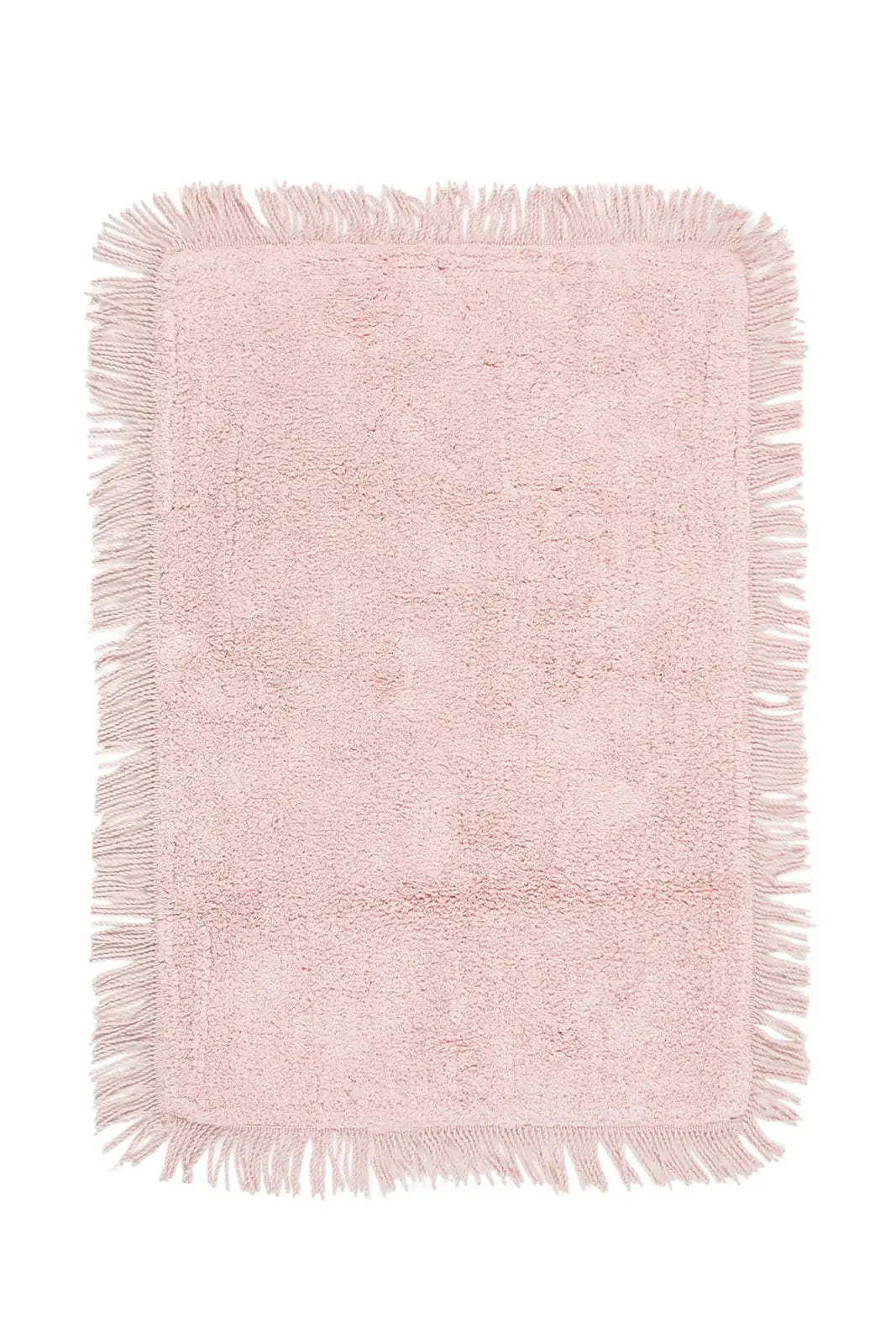 İRYA-Loris Tekli Banyo Paspası %100 Pamuk 70X110 Pembe-Paspas-2-Milagron.com