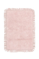 İRYA-Loris Tekli Banyo Paspası %100 Pamuk 70X110 Pembe-Paspas-2-Milagron.com