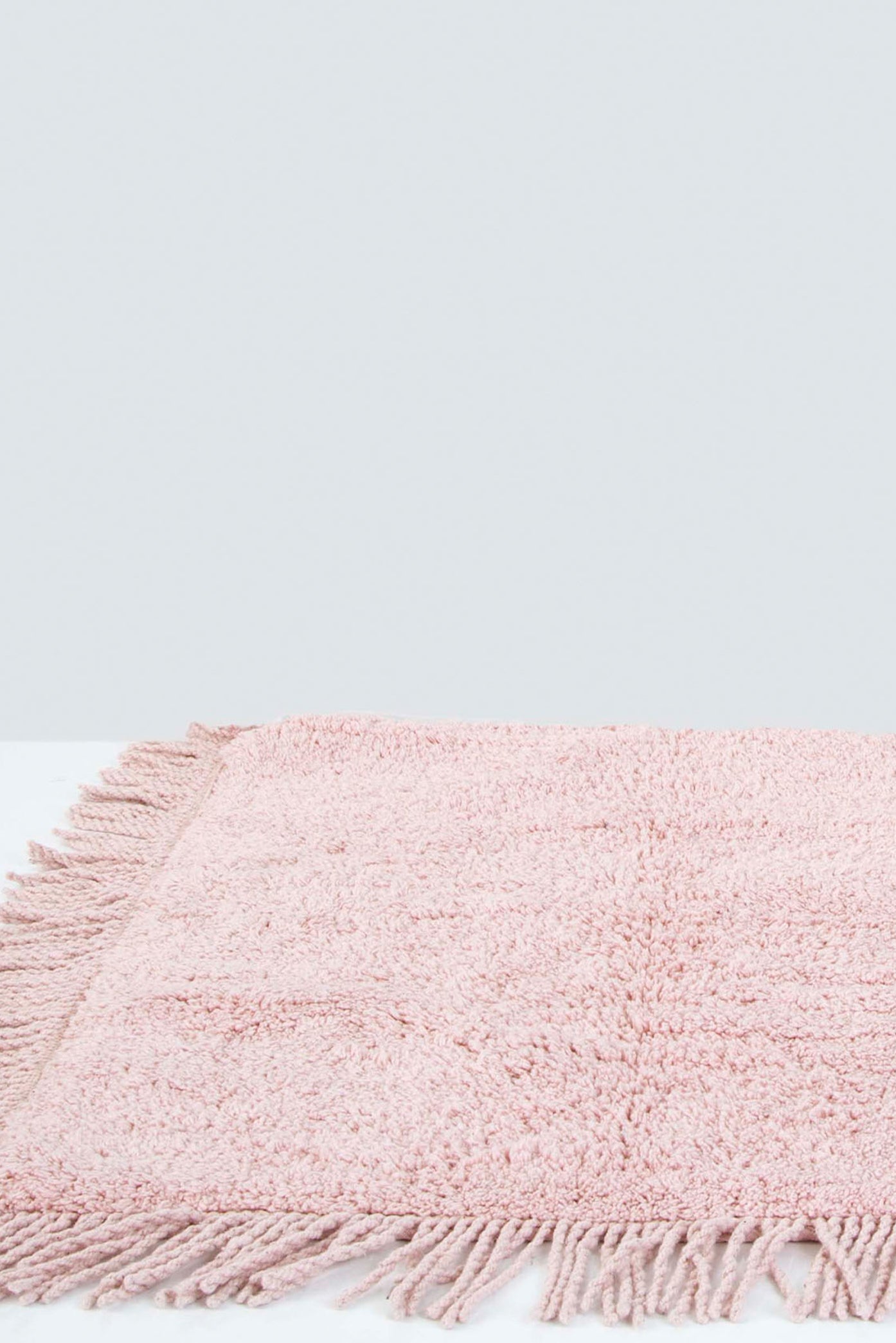İRYA-Loris Tekli Banyo Paspası %100 Pamuk 70X110 Pembe-Paspas-5-Milagron.com