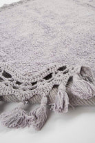 İRYA-Lorna 2’Li Takım Banyo Paspası %100 Pamuk 40X60 + 60X90 Lila-Paspas-5-Milagron.com