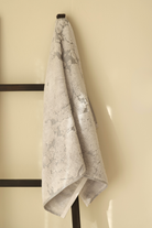 İRYA-Marble %100 Pamuk Jakarlı El Havlusu 50x90 Cm Gri-Havlu & Peştamal-1-Milagron.com