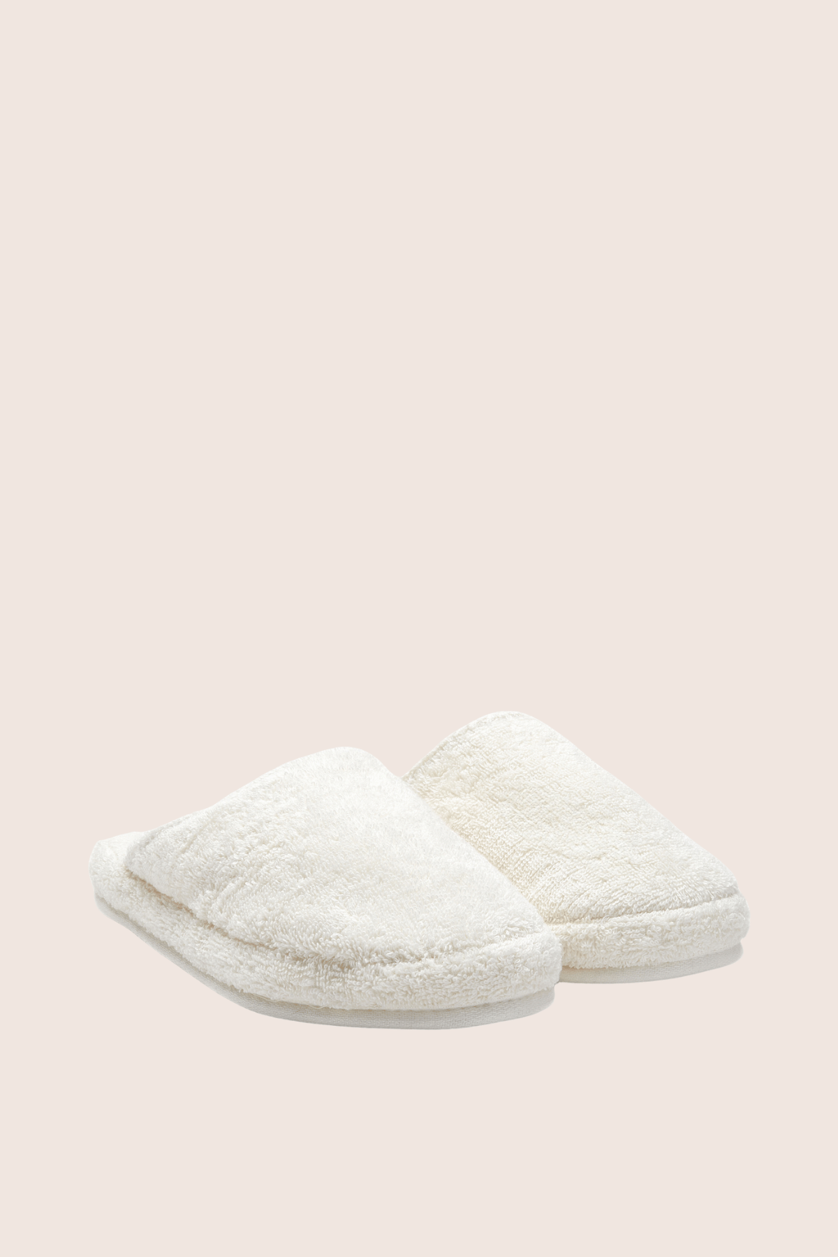 İRYA-Marble Unisex Kalın Tabanlı Havlu Terlik Krem-Sandalet & Terlik-1-Milagron.com