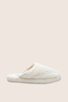 İRYA-Marble Unisex Kalın Tabanlı Havlu Terlik Krem-Sandalet & Terlik-2-Milagron.com
