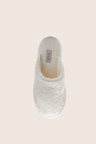 İRYA-Marble Unisex Kalın Tabanlı Havlu Terlik Krem-Sandalet & Terlik-4-Milagron.com