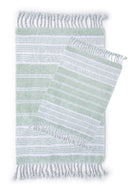 İRYA-Martil 2’Li Takım Banyo Paspası %100 Pamuk 40X60 + 60X90 Yeşil-Paspas-2-Milagron.com