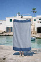 İRYA-Mia Peştamal 90X170 Mavi-Havlu & Havlu Setleri-1-Milagron.com