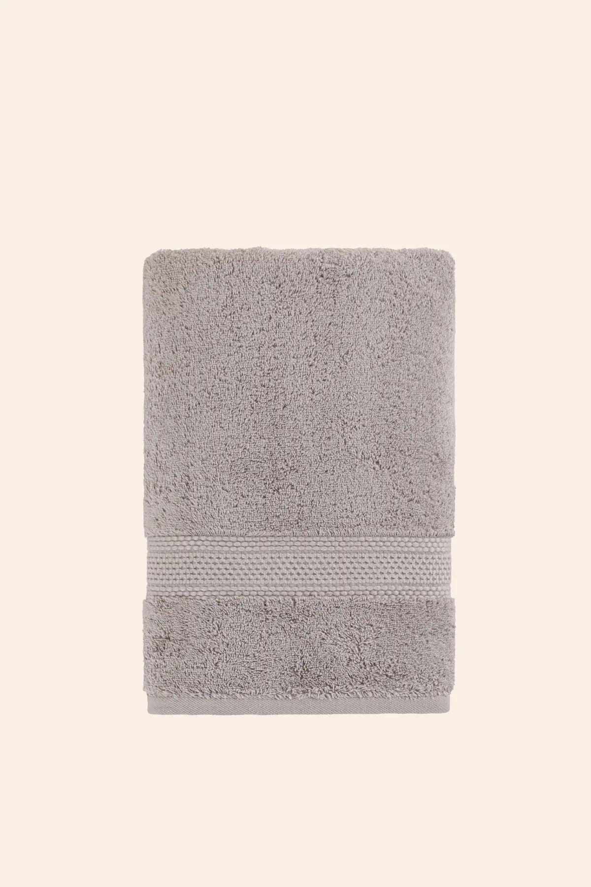Mısır %100 Mısır Pamuğu Havlu Seti Burnt Grey