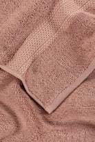 Mısır %100 Mısır Pamuğu Havlu Seti Copper Rose