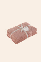 Mısır %100 Mısır Pamuğu Havlu Seti Copper Rose