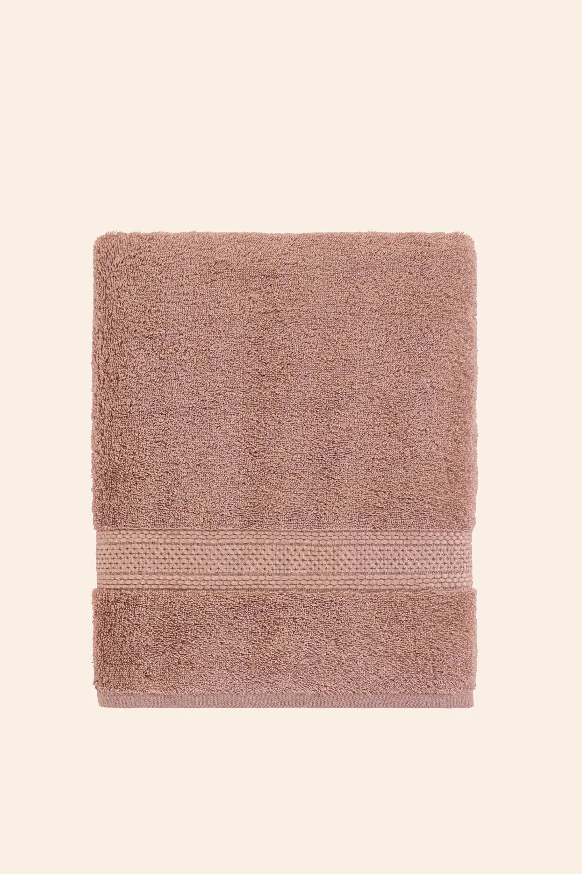 Mısır %100 Mısır Pamuğu Havlu Seti Copper Rose