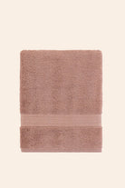 Mısır %100 Mısır Pamuğu Havlu Seti Copper Rose