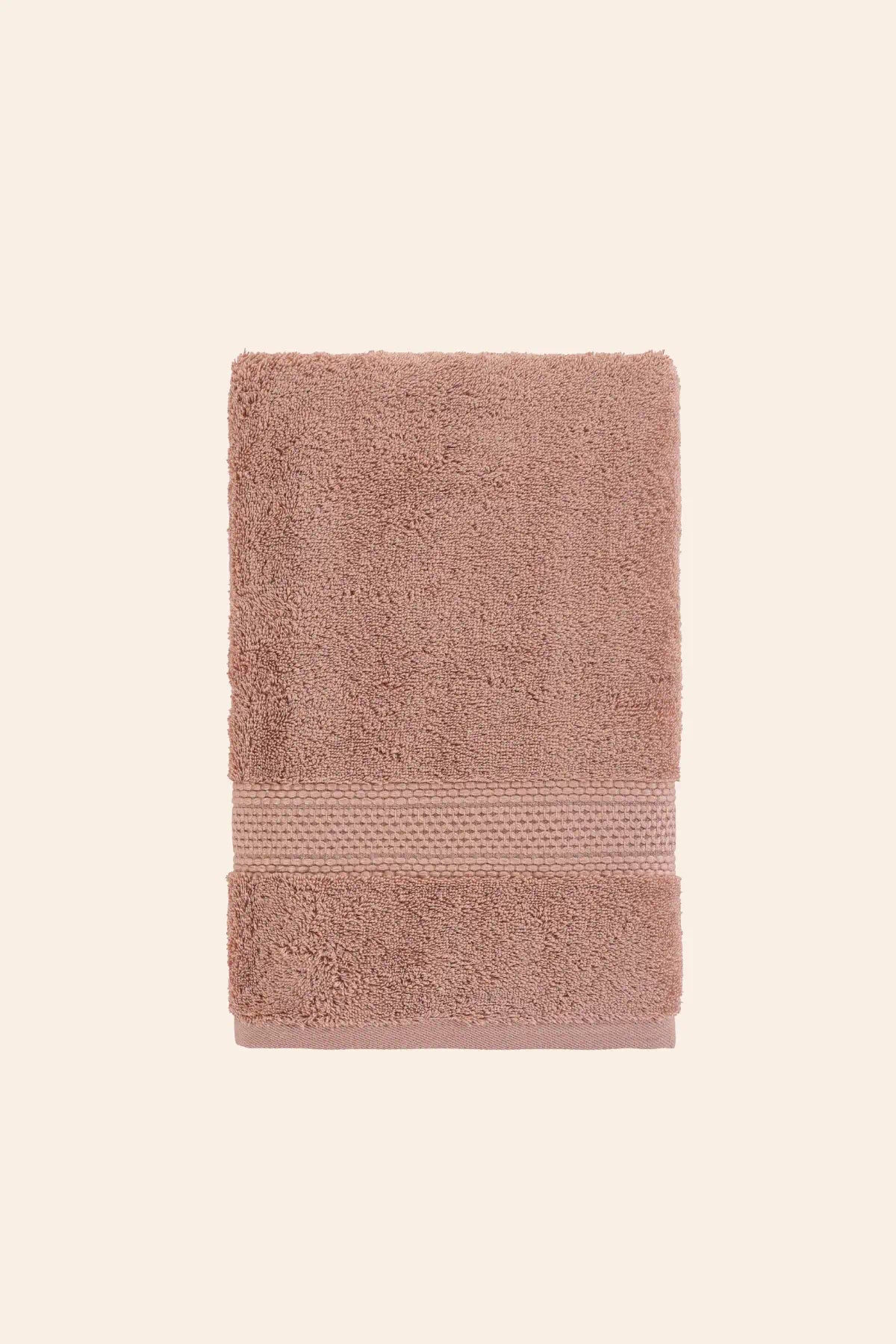 Mısır %100 Mısır Pamuğu Havlu Seti Copper Rose