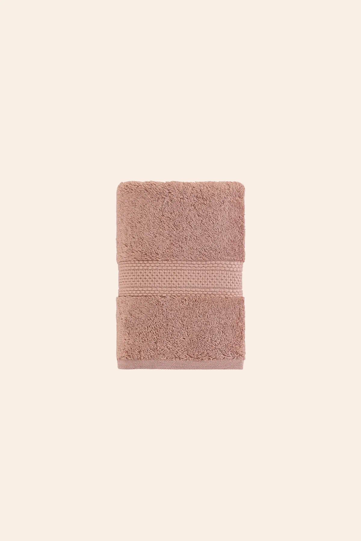 Mısır %100 Mısır Pamuğu Havlu Seti Copper Rose