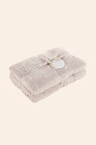 Mısır %100 Mısır Pamuğu Havlu Seti Oyster Beige