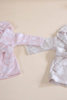İRYA-My Cloudy Sky Çocuk Bornoz Pembe-Bornoz-3-Milagron.com