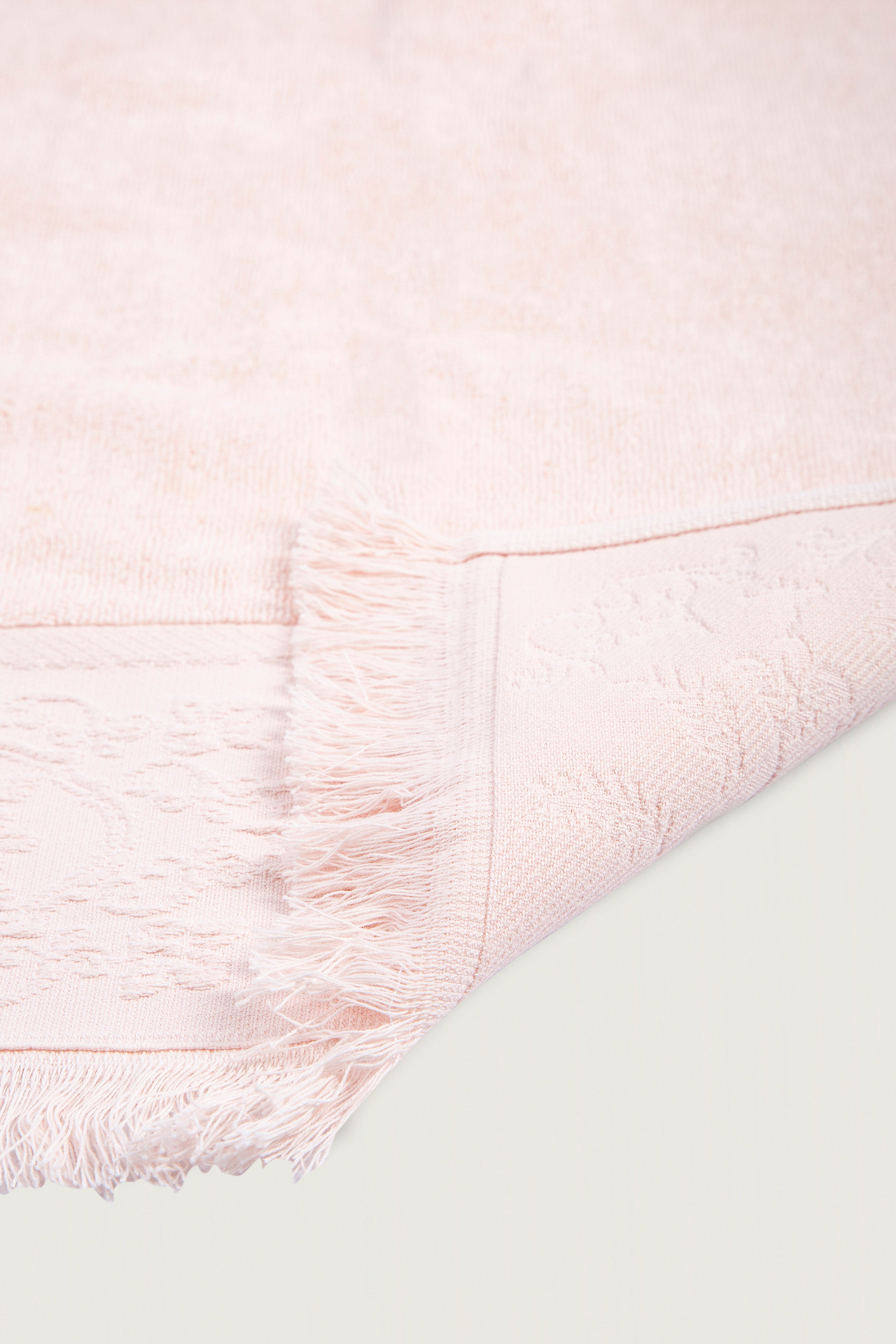 İRYA-Nera Banyo Havlusu 90X150 Cm Pembe-Havlu & Havlu Setleri-3-Milagron.com