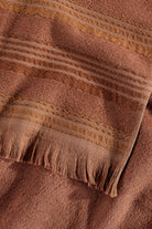 New Derin Bambu Yüz Havlusu 50X90 Cm Cinnamon Ash