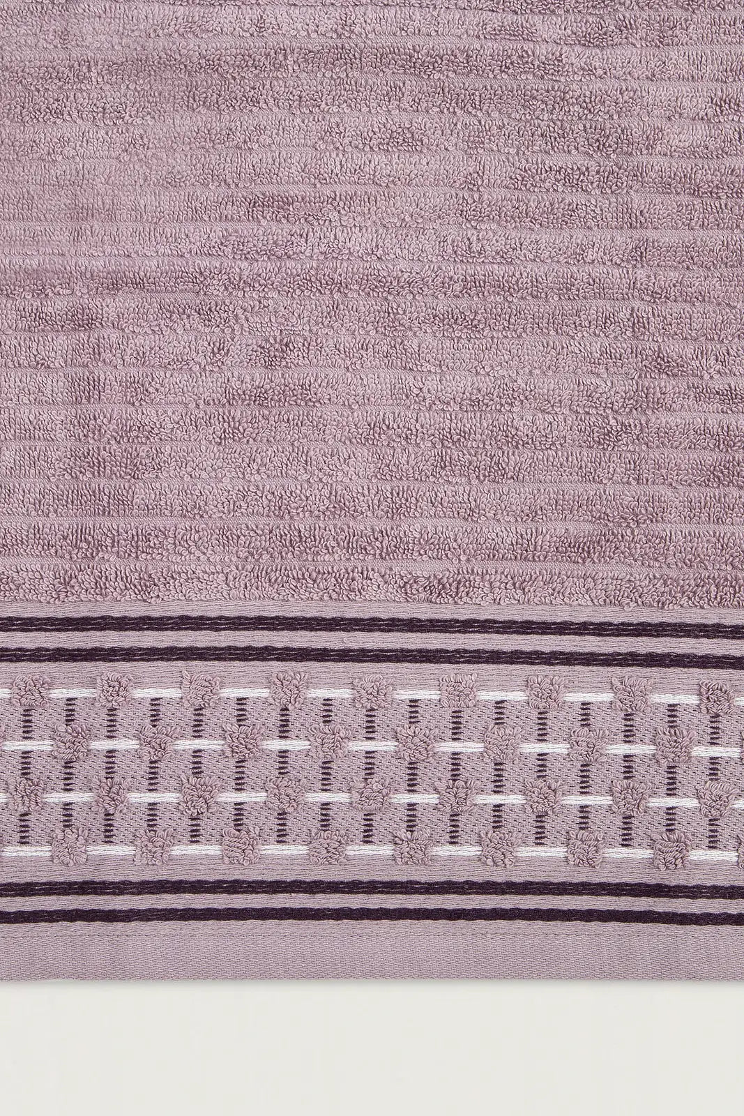 İRYA-Olwen Banyo Havlusu 70X140 Cm Lila-Havlu & Havlu Setleri-3-Milagron.com
