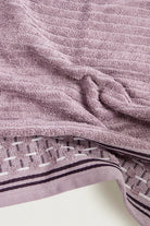 İRYA-Olwen Banyo Havlusu 90X150 Cm Lila-Havlu & Havlu Setleri-4-Milagron.com