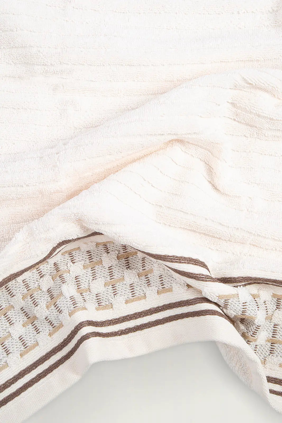 İRYA-Olwen Yüz Havlusu 50X90 Cm Ekru-Havlu & Havlu Setleri-5-Milagron.com
