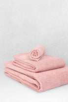 İRYA-Owen 3'Lü Banyo Havlu Seti Pembe-Havlu & Havlu Setleri-2-Milagron.com