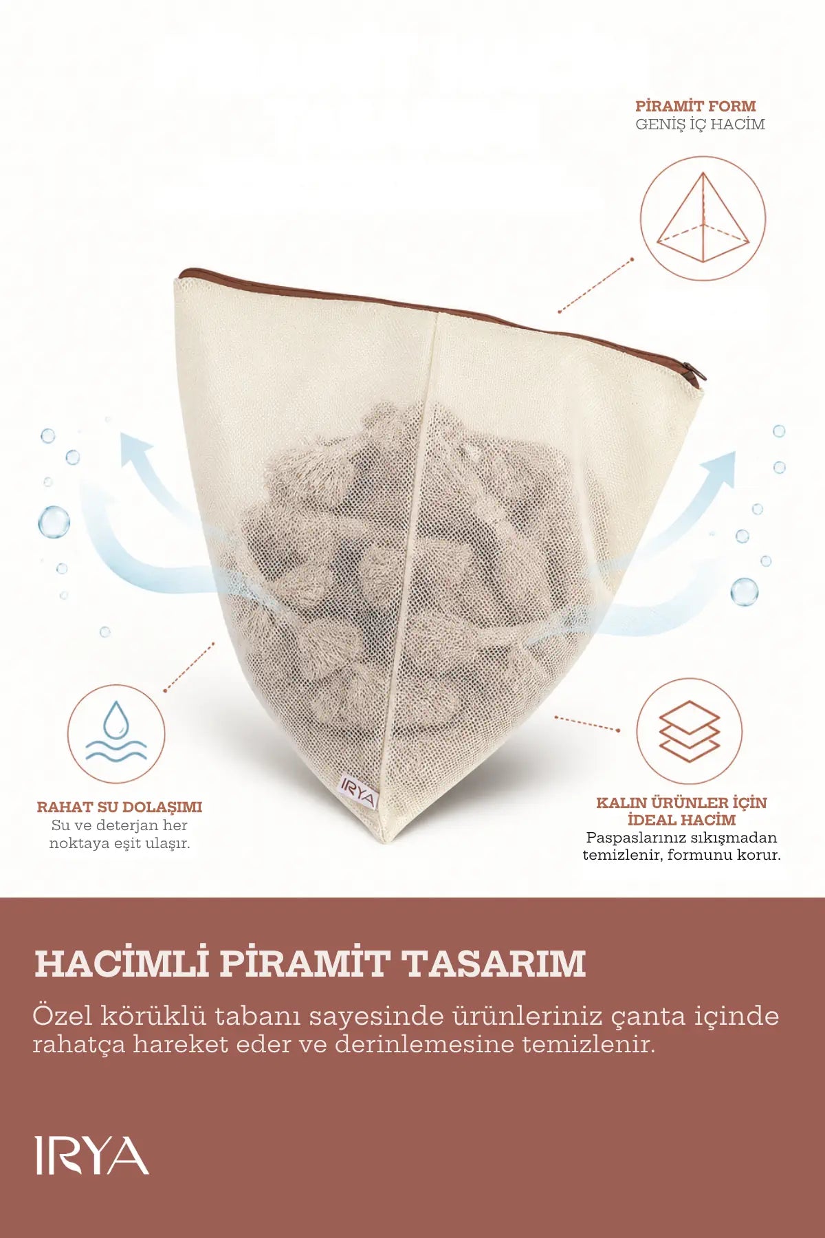 Premium Paspas Ve Çamaşır Yıkama Filesi