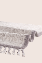 İRYA-Root 2’li Takım Banyo Paspası Bambu 40x60+60x90 Cm Koyu Gri-Banyo Paspası-5-Milagron.com