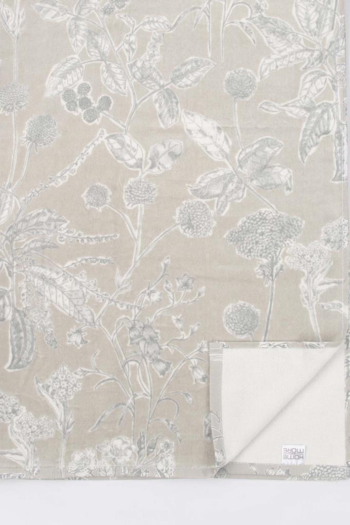 İRYA-Rowley Baskılı Kadife Havlu 100X150-Havlu & Havlu Setleri-3-Milagron.com
