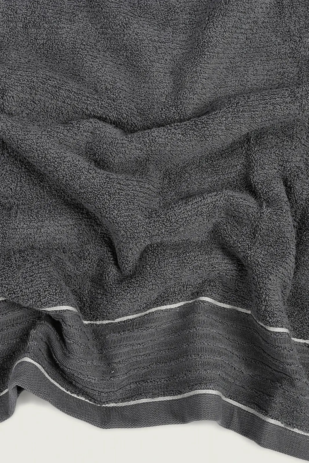 İRYA-Roya Banyo Havlusu 90X150 Cm Antrasit-Havlu & Havlu Setleri-4-Milagron.com
