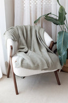 İRYA-Sage Örme Battaniye 130X170 Mint-Battaniye-2-Milagron.com