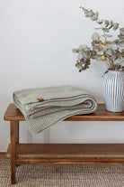 İRYA-Sage Örme Battaniye 130X170 Mint-Battaniye-4-Milagron.com