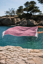 İRYA-Sare Peştamal Pembe-Havlu & Havlu Setleri-1-Milagron.com