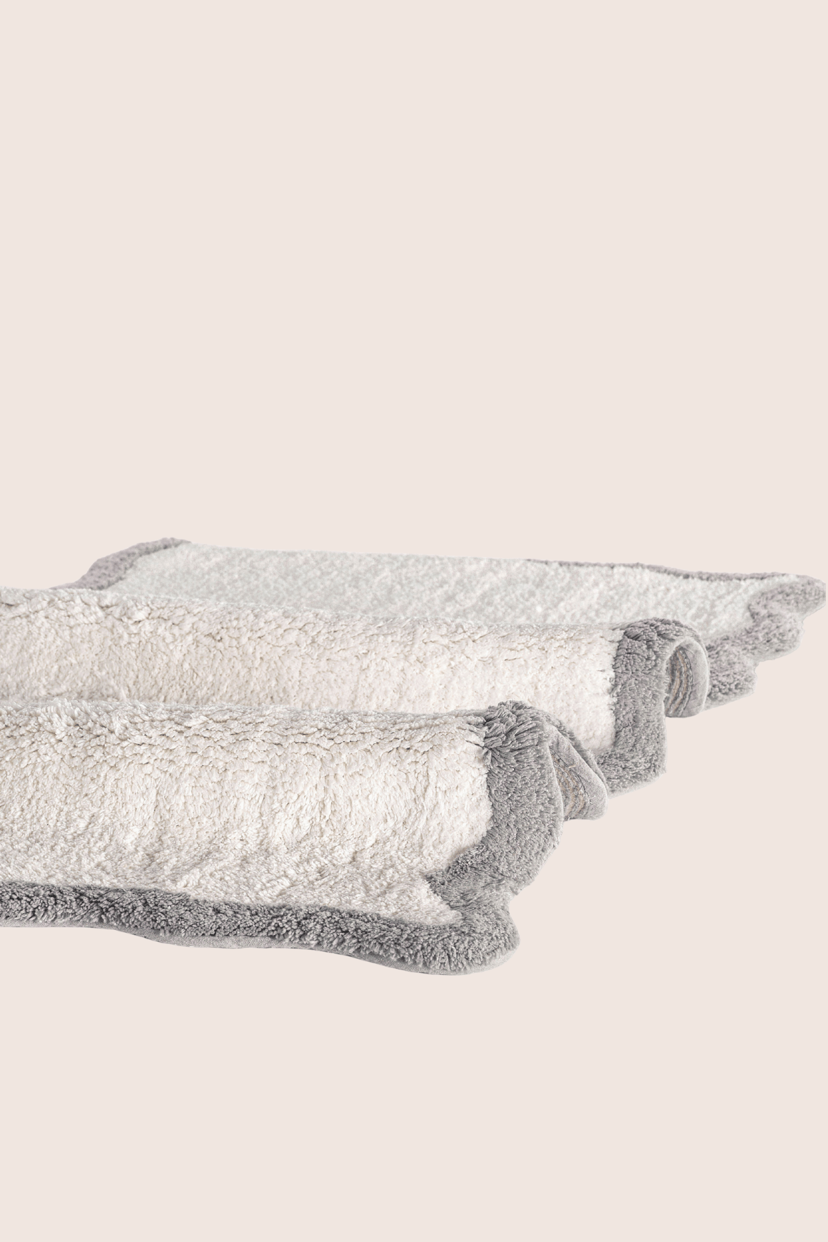 İRYA-Scallop Tekli Banyo Paspası Bambu 60X100 Gri-Paspas-6-Milagron.com