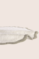İRYA-Scallop Yuvarlak Banyo Paspası Bambu 90X90 Yeşil-Paspas-4-Milagron.com