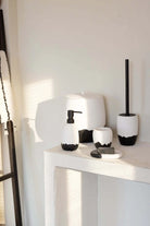 İRYA-Shadow 5 Parça Banyo Seti Siyah-Banyo Düzenleyicileri-1-Milagron.com