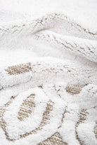İRYA-Sherry Tekli Banyo Paspası %100 Pamuk 70X110 Bej-Paspas-6-Milagron.com