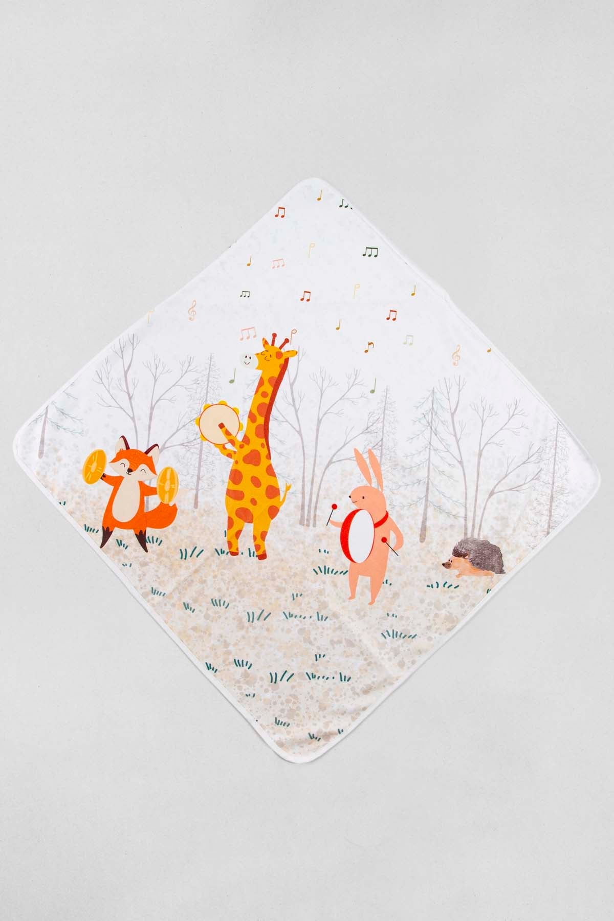 İRYA-Sihirli Orman Kundak Havlu 75X75-Kundak-2-Milagron.com