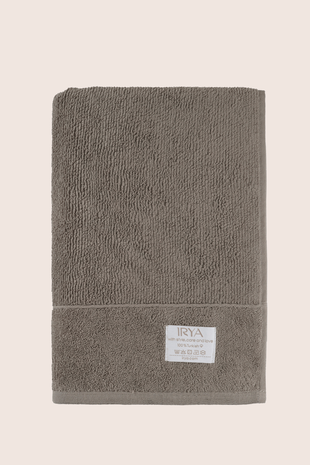 İRYA-Solena Banyo Havlusu 70X140Cm Gri-Havlu & Havlu Setleri-5-Milagron.com