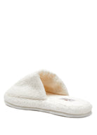 İRYA-Solena Unisex Kalın Tabanlı Havlu Terlik Ekru-Sandalet & Terlik-8-Milagron.com