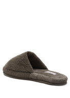 İRYA-Solena Unisex Kalın Tabanlı Havlu Terlik Gri-Sandalet & Terlik-8-Milagron.com