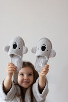 İRYA-Tiny Koala Organik Pamuk Çocuk Terliği-Sandalet & Terlik-1-Milagron.com