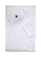 İRYA-Tiny Koala Organik Pamuk Müslin Çocuk Nevresim Takımı-Nevresim Takımı-3-Milagron.com